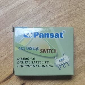 Pansat 4x1 DiSEqC Switch New in box